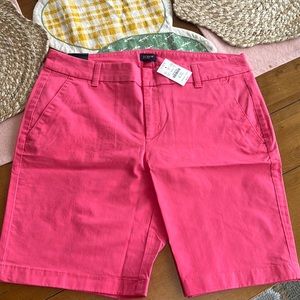J Crew factory Frankie 9” shorts 10